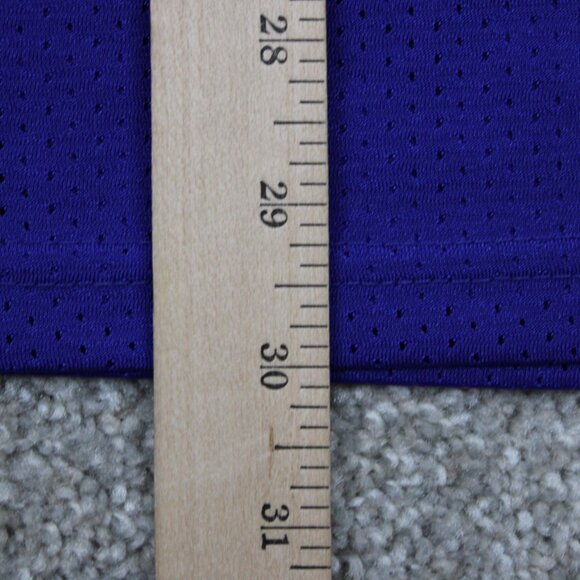 Adrian Peterson Vikings #28 Jersey Mens 48 Purple Authentic Reebok On Field Sewn - Picture 12 of 13